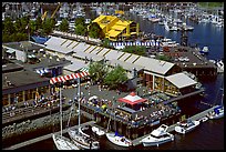 Granville Island and Public Market. Vancouver, British Columbia, Canada