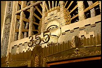 Art Deco entrance of the Marine building. Vancouver, British Columbia, Canada