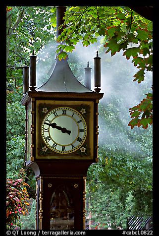 Steam clock. Vancouver, British Columbia, Canada (color)