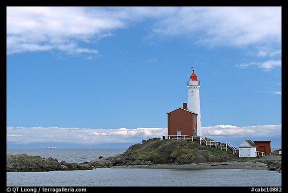Fisgard Lighthouse. Victoria, British Columbia, Canada (color)