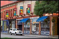 Storefronts near Market Square. Victoria, British Columbia, Canada (color)