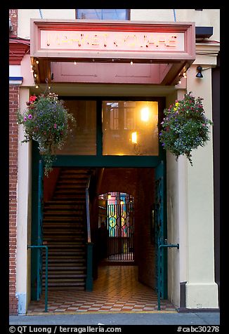 Entrance of Market Square. Victoria, British Columbia, Canada (color)