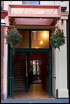 Entrance of Market Square. Victoria, British Columbia, Canada ( color)