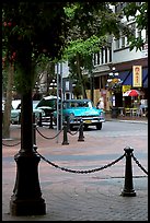 Water Street, Gastown. Vancouver, British Columbia, Canada (color)
