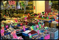 Chinese medicinal goods in Chinatown. Vancouver, British Columbia, Canada (color)
