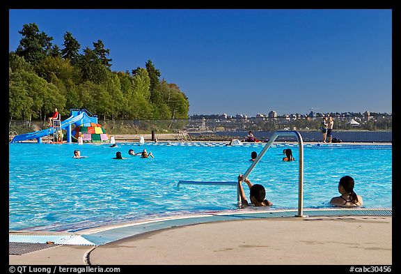 Picture/Photo: Swimming pool, Stanley Park. Vancouver, British