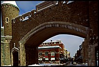 Old city gate. Quebec, Canada (color)