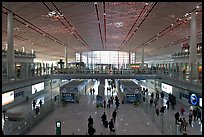 Terminal 3, Beijing Capital International Airport. Beijing, China ( color)