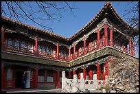 Eternal Spring Palace,  Forbidden City. Beijing, China ( color)