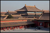 Hall of bronzes, imperial palace, Forbidden City. Beijing, China (color)