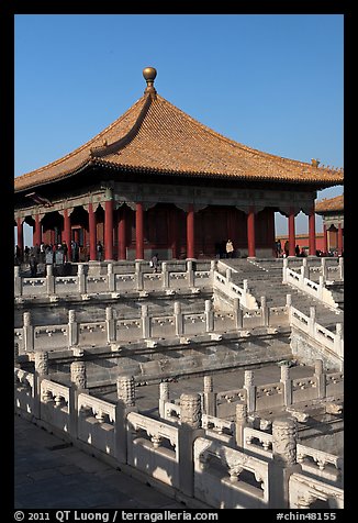 Hall of Central Harmony, Forbidden City. Beijing, China