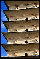 Detail of Quianxun Pagoda. Dali, Yunnan, China