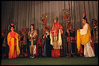 Sichuan opera scene. Chengdu, Sichuan, China