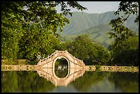 Bridge over South Lake. Hongcun Village, Anhui, China ( color)