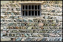 Wall detail. Hongcun Village, Anhui, China ( color)