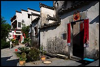 Village houses. Xidi Village, Anhui, China