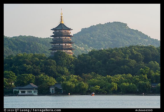 Leifeng Pagoda, West Lake. Hangzhou, China