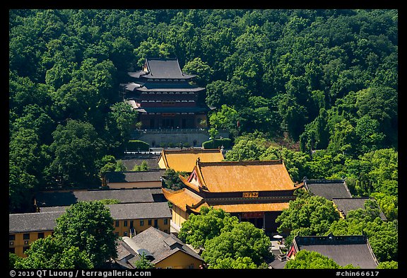 Jingci Temple on Nanping Hill. Hangzhou, China