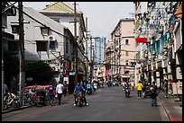 Old street. Shanghai, China ( color)