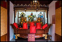 Altar, Dajing Taoist temple. Shanghai, China ( color)