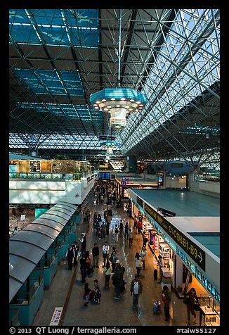 Terminal 2, Taiwan Taoyuan International Airport. Taiwan (color)