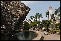 Monument, 2-28 Peace Park. Taipei, Taiwan (color)