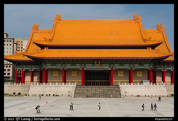 National Concert Hall. Taipei, Taiwan (color)