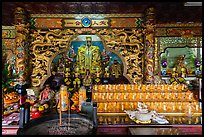 Altar, Guandu Temple. Taipei, Taiwan (color)