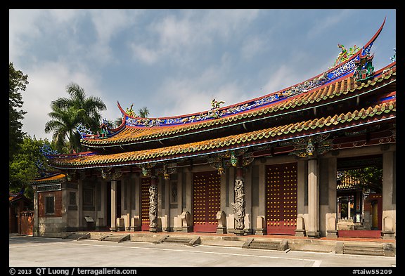 Lingxing gate, Confuscius Temple. Taipei, Taiwan