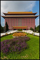 Yuanshan Grand Hotel, in Chinese classical style. Taipei, Taiwan (color)