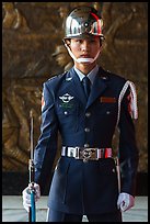 Honor Guard, Martyrs Shrine. Taipei, Taiwan (color)