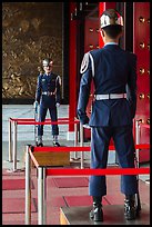 Honor Guards, Martyrs Shrine. Taipei, Taiwan ( color)