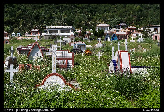 Christian cemetery, Chongde. Taiwan