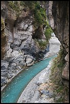 Gorge of the Liwu River, Taroko Gorge. Taroko National Park, Taiwan ( color)