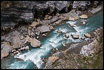 Liwu River rapids from above, Taroko Gorge. Taroko National Park, Taiwan ( color)