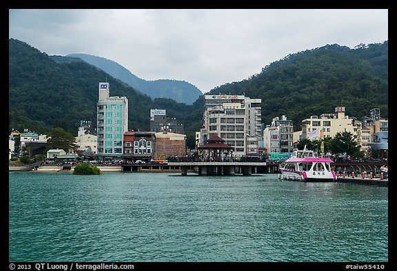 Itashao Village. Sun Moon Lake, Taiwan (color)