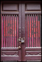 Door and paddlock. Lukang, Taiwan ( color)