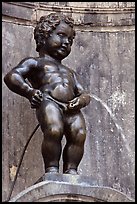 Manneken Pis. Brussels, Belgium