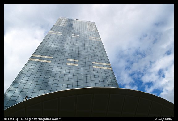 Tour du Midi. Brussels, Belgium (color)