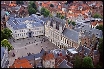 The Burg. Bruges, Belgium (color)