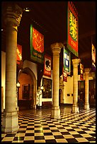 Entrance hall of the Stadhuis. Bruges, Belgium ( color)