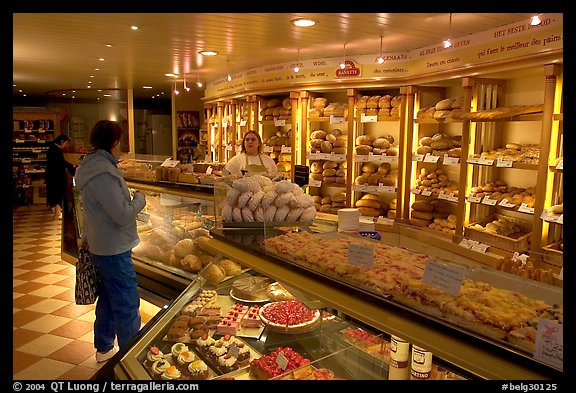 Bakery. Bruges, Belgium (color)