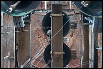 Bells of the Carillon, belfry. Bruges, Belgium