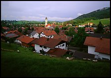 View of Nesselwang. Bavaria, Germany (color)