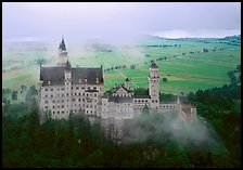 Neuschwanstein. Bavaria, Germany (color)