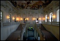 Main staircase in the Residenz. Wurzburg, Bavaria, Germany