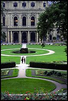 Gardens and Residenz. Wurzburg, Bavaria, Germany