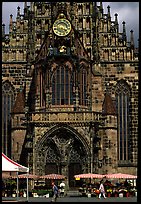 Liebfrauenkirche (church of Our Lady). Nurnberg, Bavaria, Germany (color)