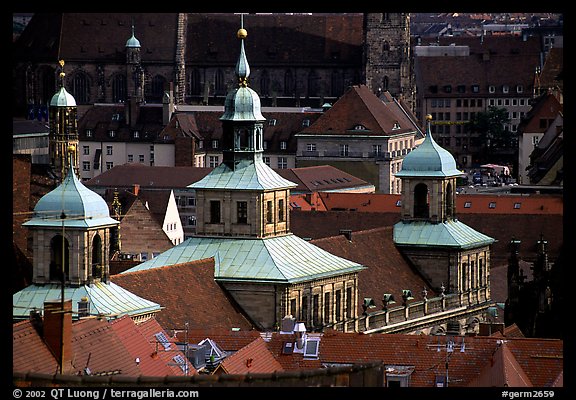 Rathaus (city hall). Nurnberg, Bavaria, Germany (color)