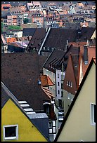 Old town rooftops. Nurnberg, Bavaria, Germany